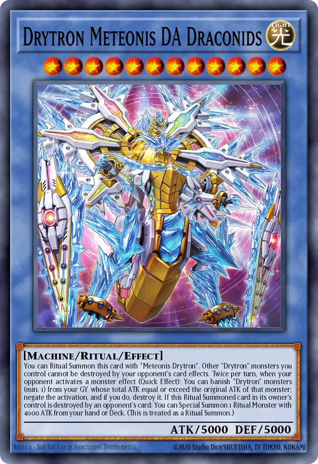 Drytron Meteonis DA Draconids