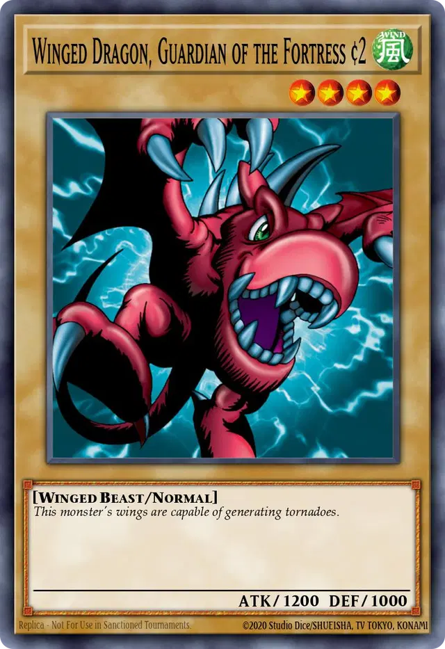 Winged Dragon, Guardian of the Fortress #2