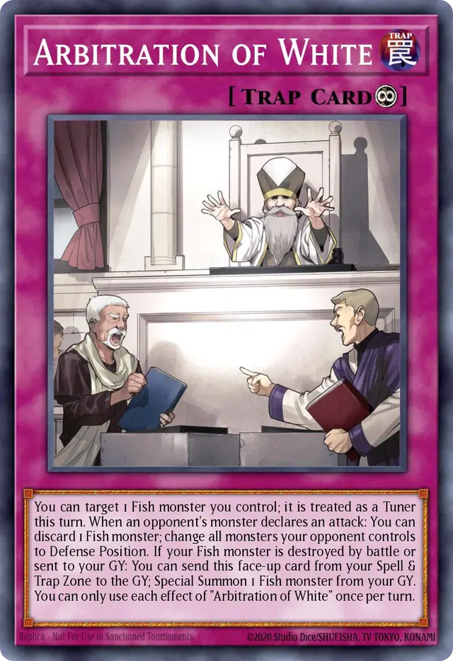 Arbitration of White