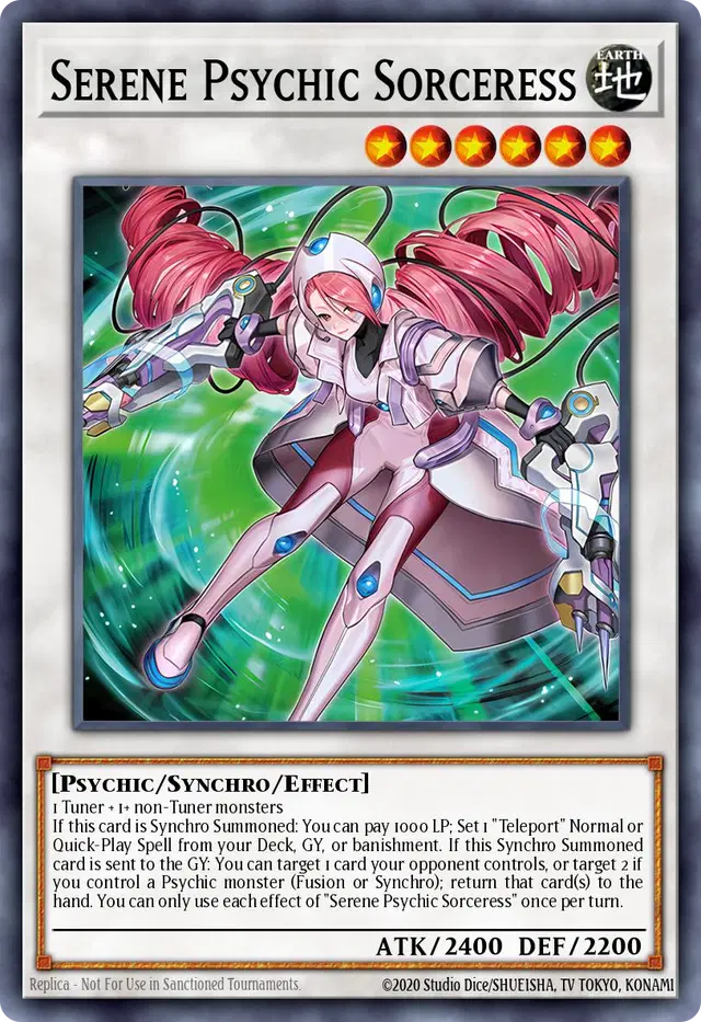 Serene Psychic Sorceress