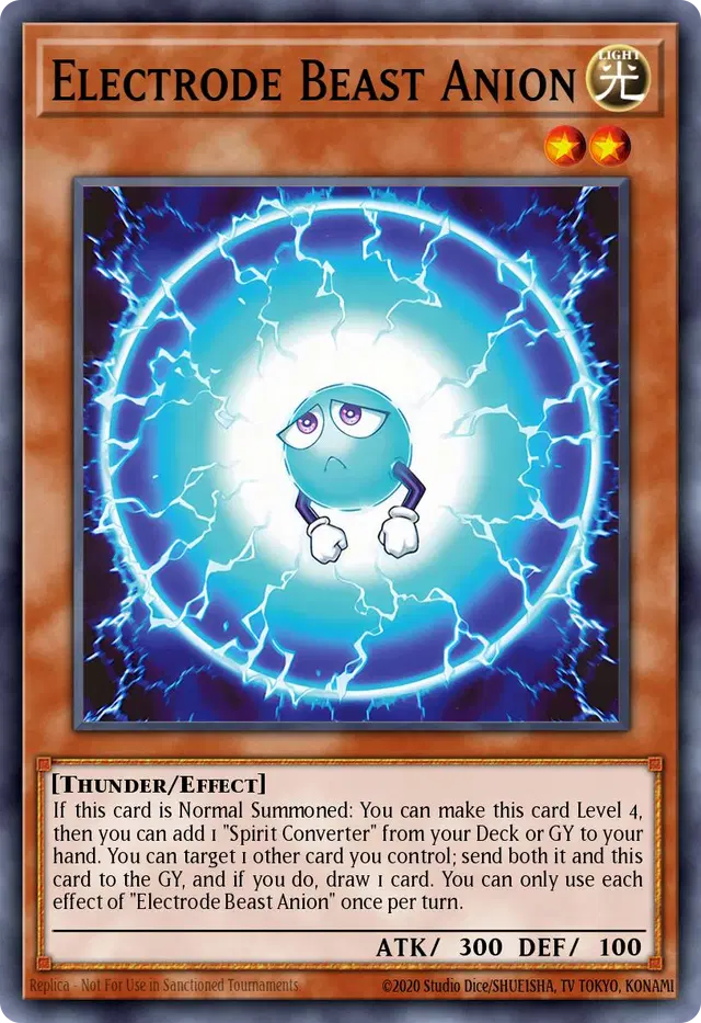 Electrode Beast Anion