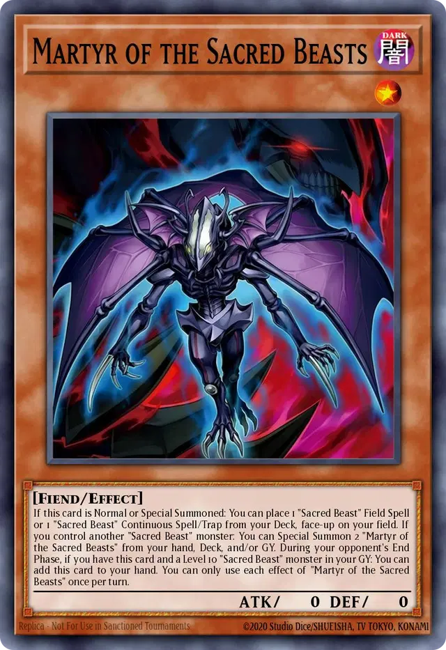 Martyr of the Sacred Beasts