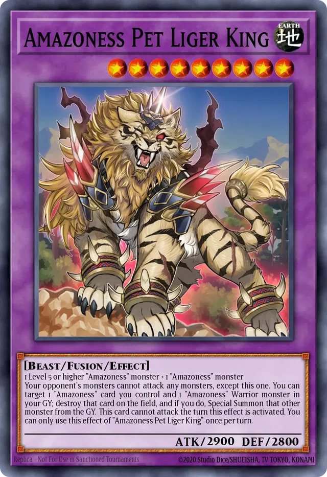 Amazoness Pet Liger King