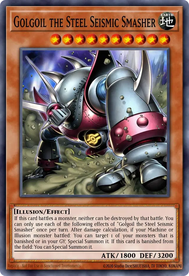 Golgoil the Steel Seismic Smasher