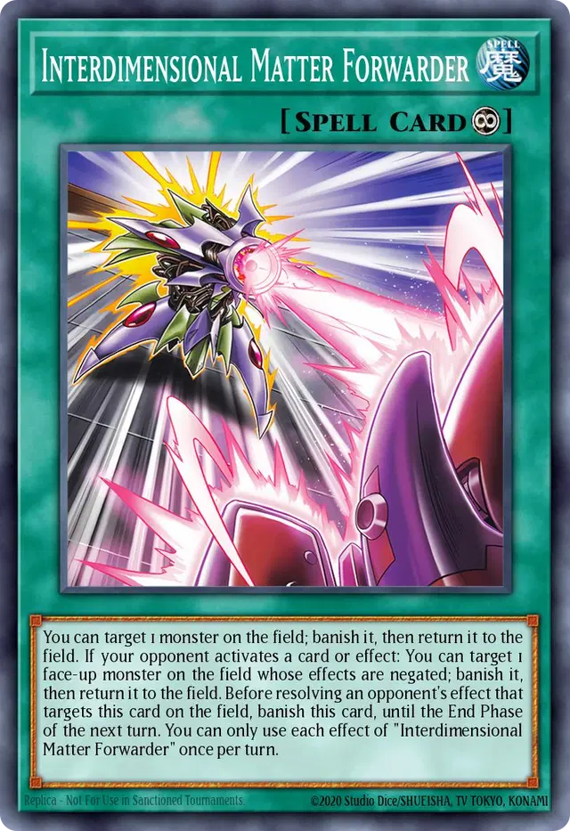 Interdimensional Matter Forwarder