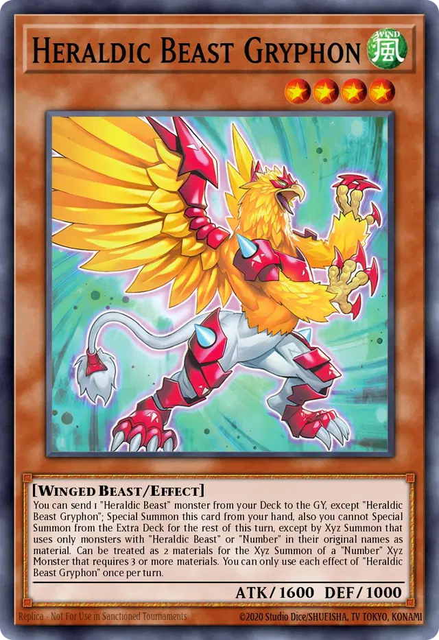 Heraldic Beast Gryphon