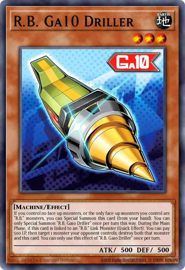 R.B. Ga10 Driller