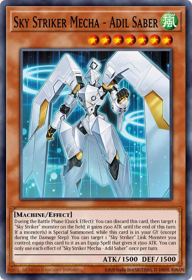 Sky Striker Mecha - Adil Saber