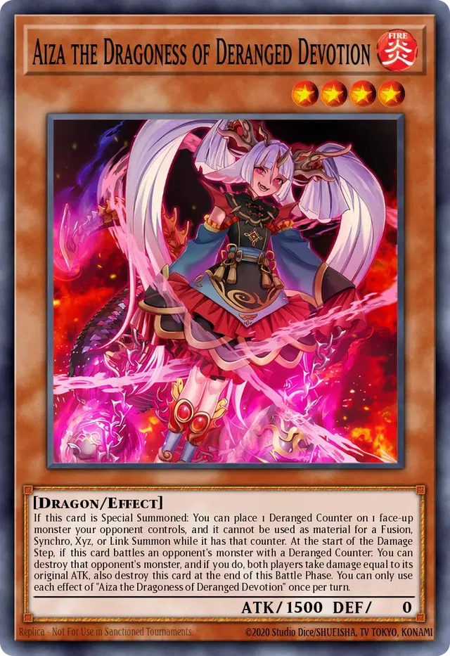Aiza the Dragoness of Deranged Devotion