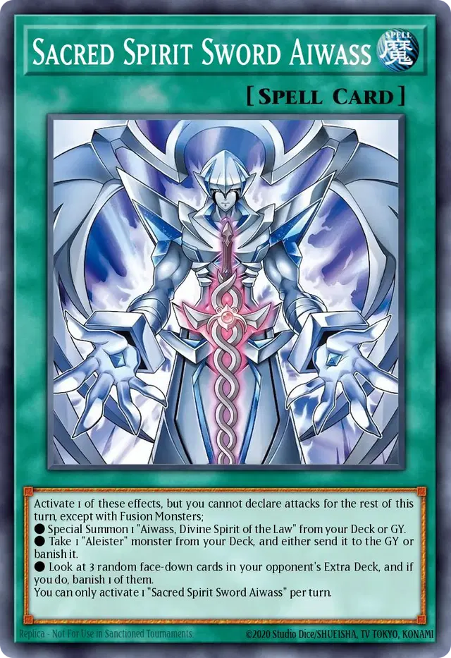 Sacred Spirit Sword Aiwass