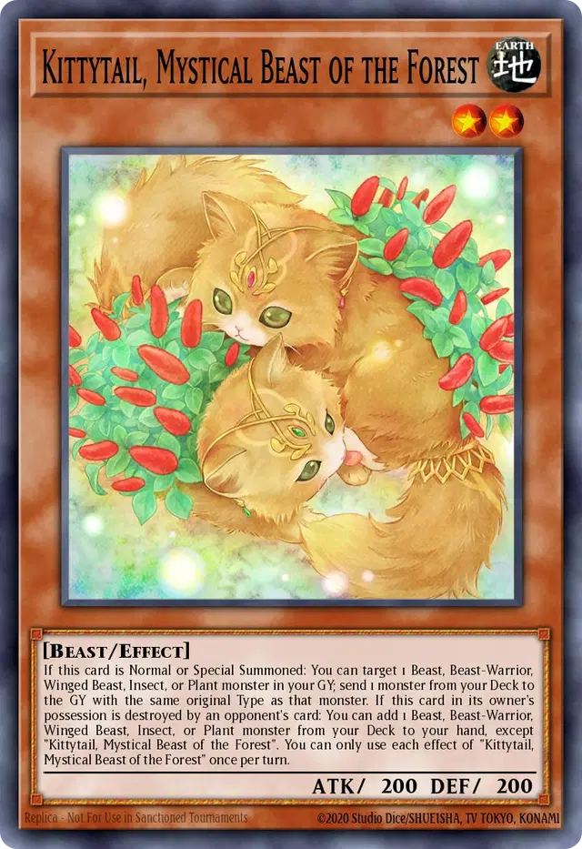 Kittytail, Mystical Beast of the Forest