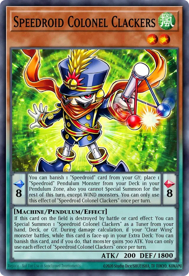 Speedroid Colonel Clackers