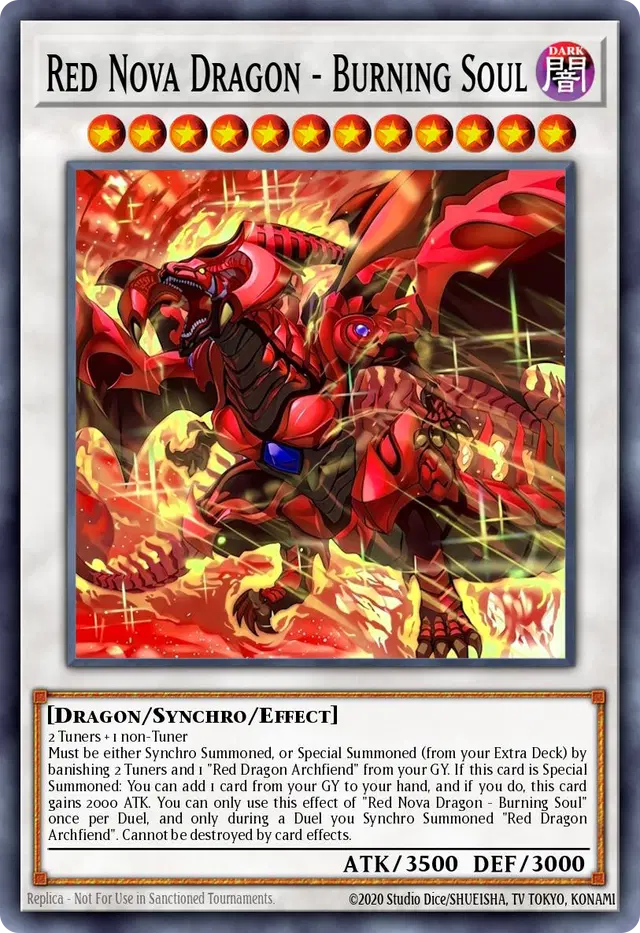 Red Nova Dragon - Burning Soul