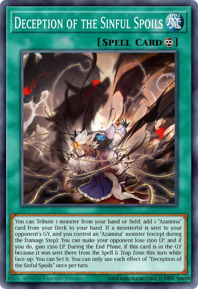 Deception of the Sinful Spoils
