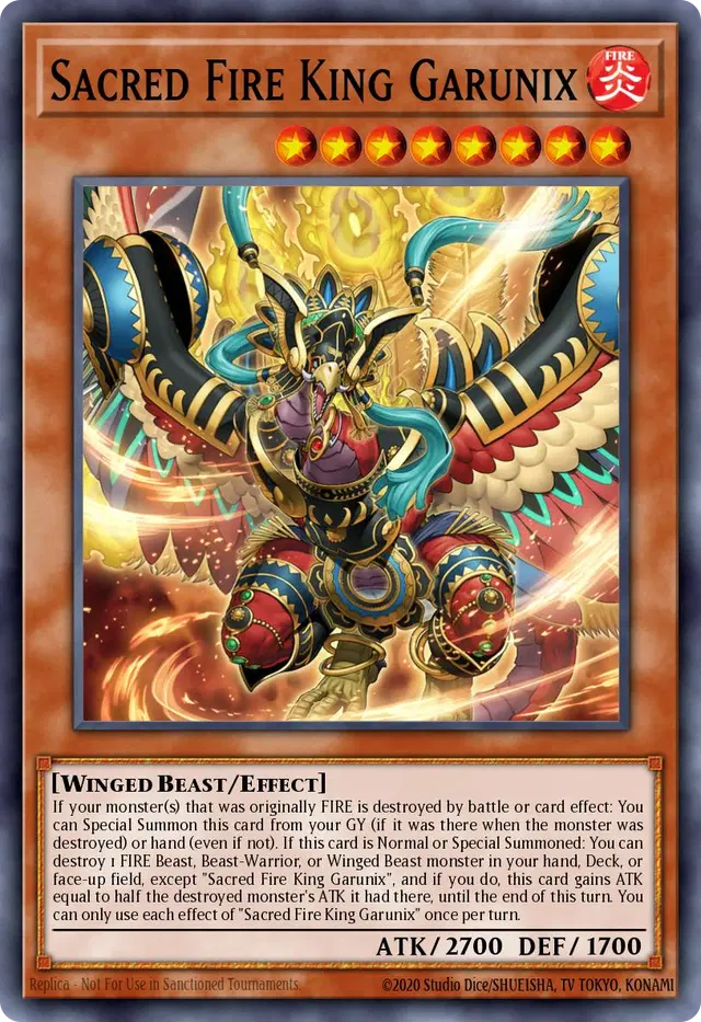 Sacred Fire King Garunix