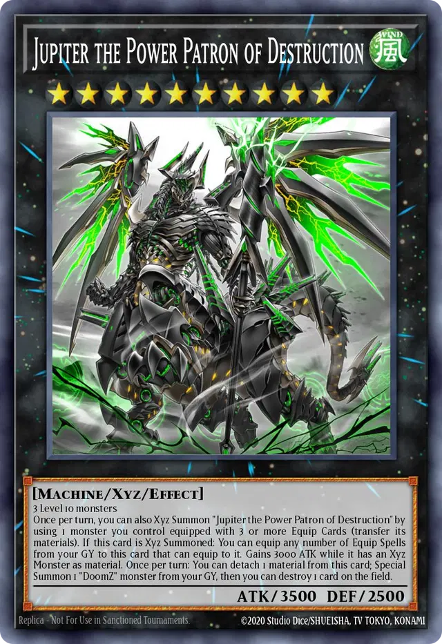 Jupiter the Power Patron of Destruction