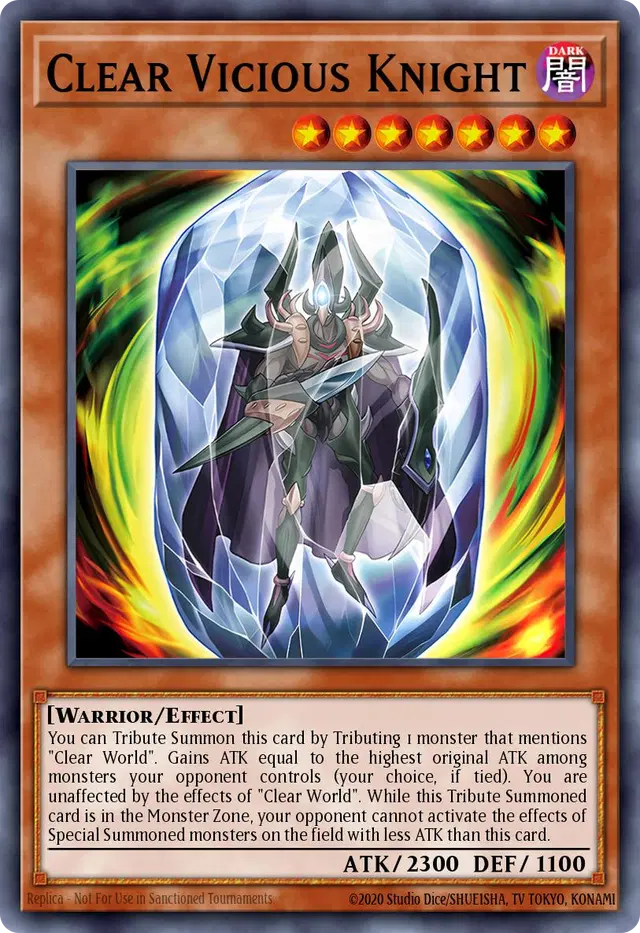 Clear Vicious Knight