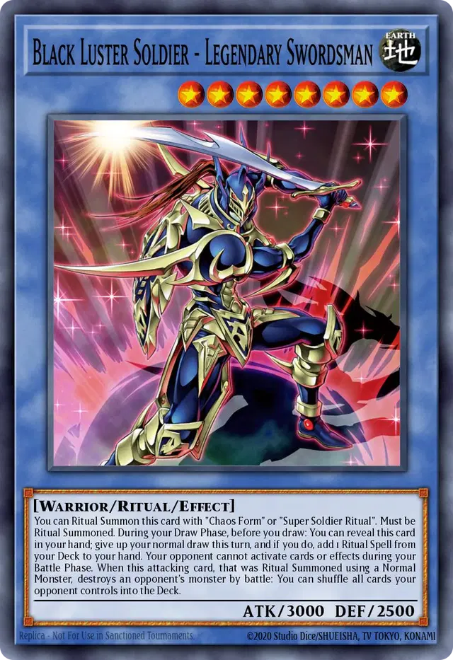 Black Luster Soldier - Legendary Swordsman