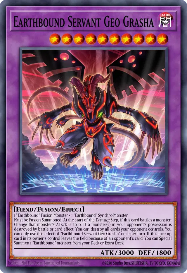 Earthbound Servant Geo Grasha