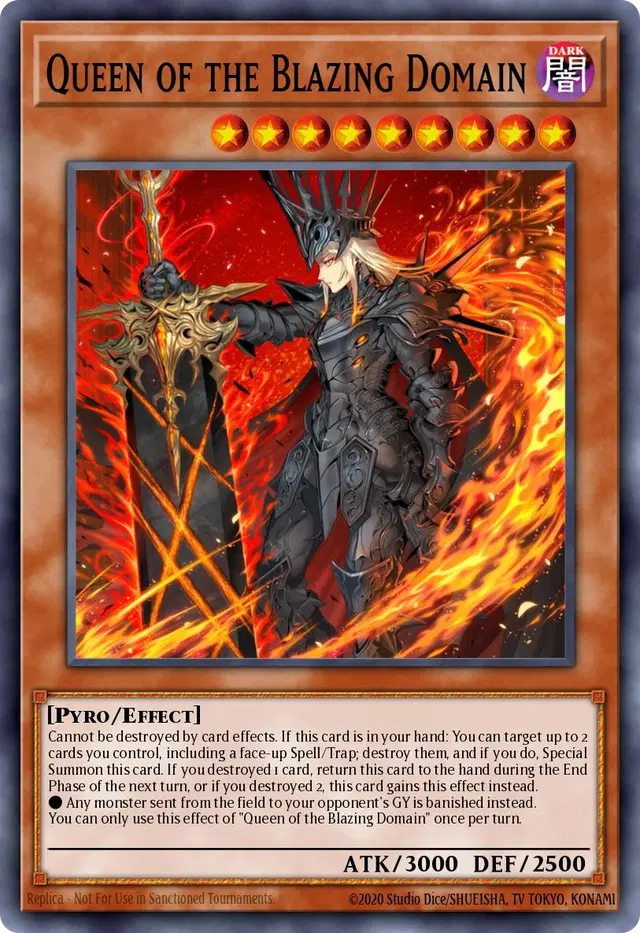 Queen of the Blazing Domain