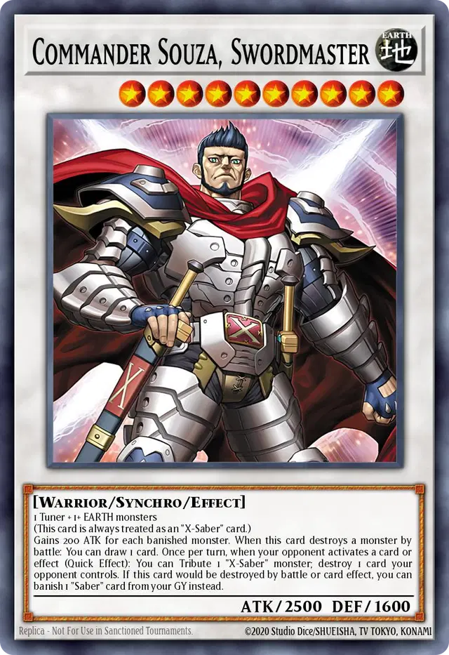 Commander Souza, Swordmaster