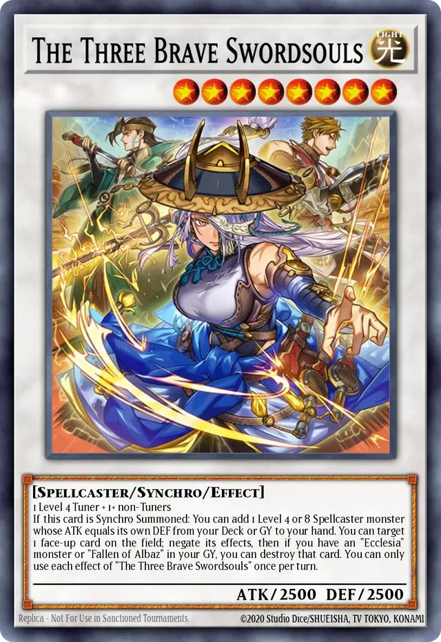 The Three Brave Swordsouls