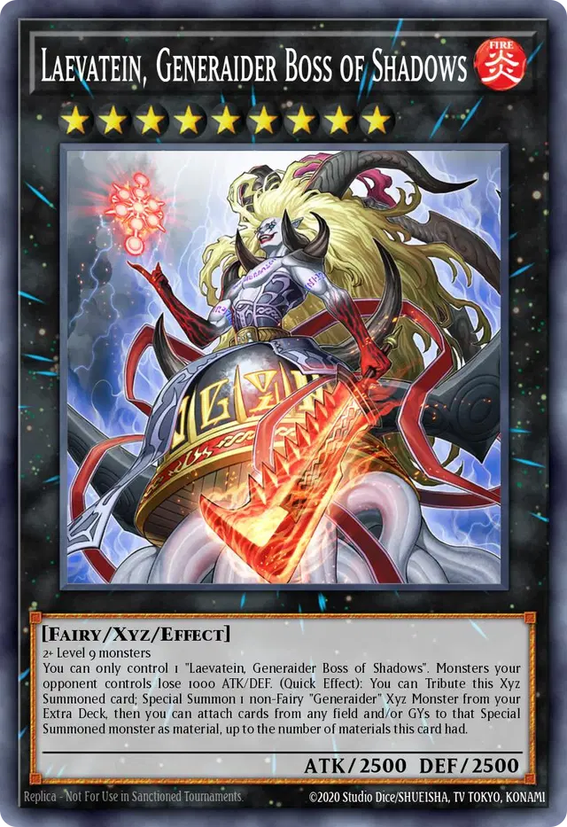 Laevatein, Generaider Boss of Shadows