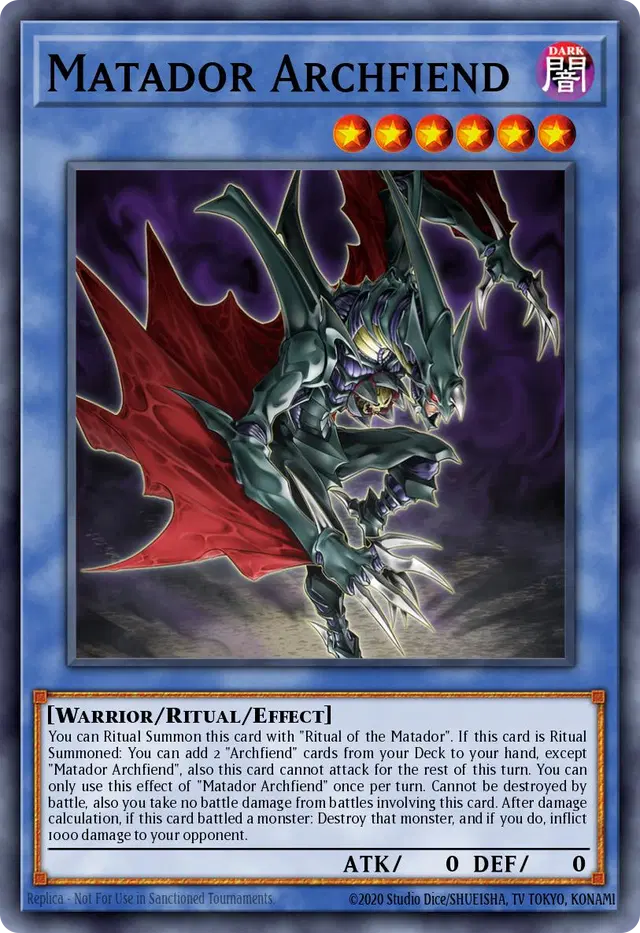 Matador Archfiend