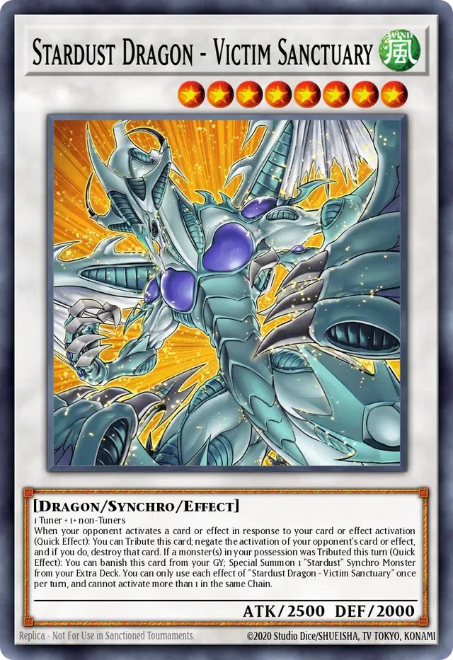 Stardust Dragon - Victim Sanctuary