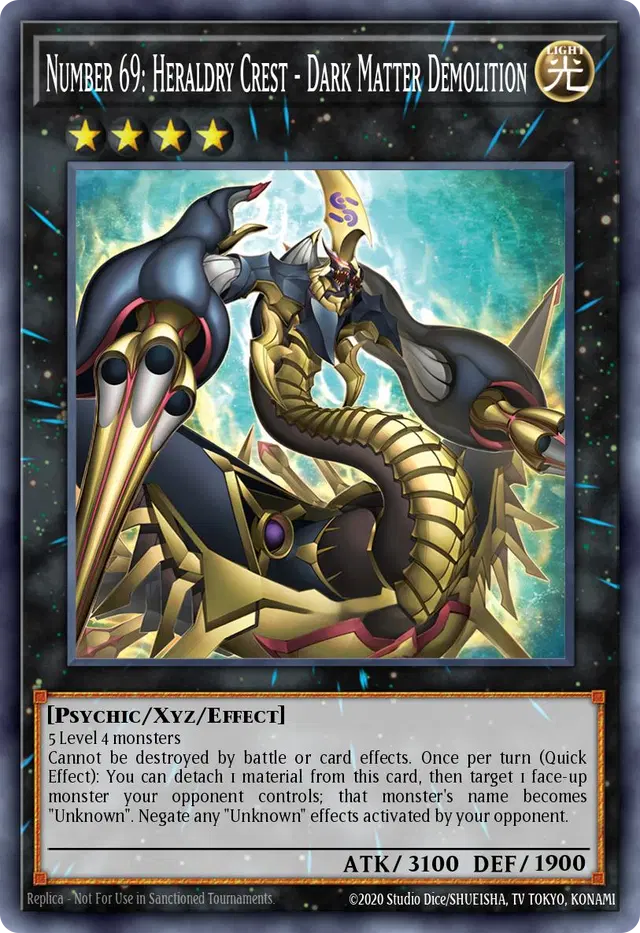 Number 69: Heraldry Crest - Dark Matter Demolition