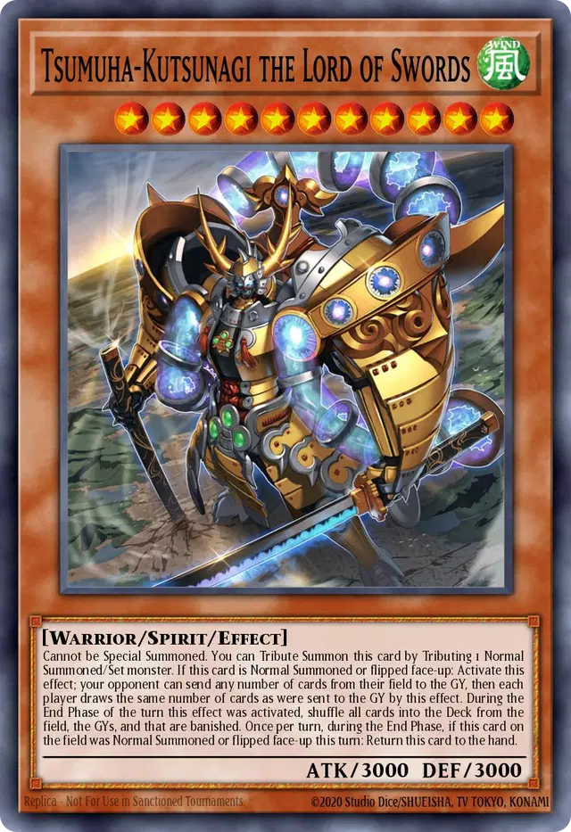 Tsumuha-Kutsunagi the Lord of Swords