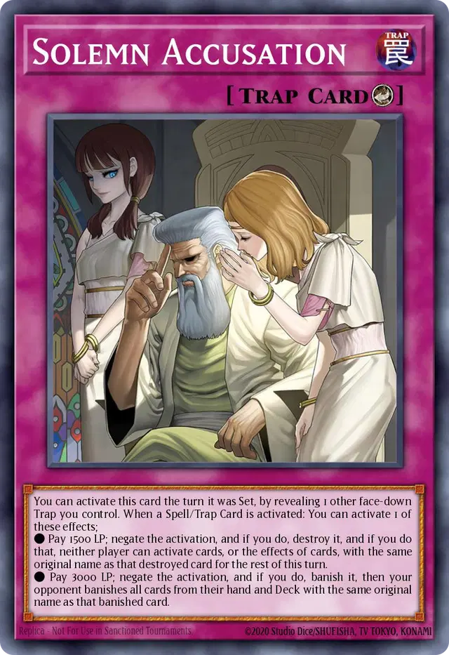 Solemn Accusation