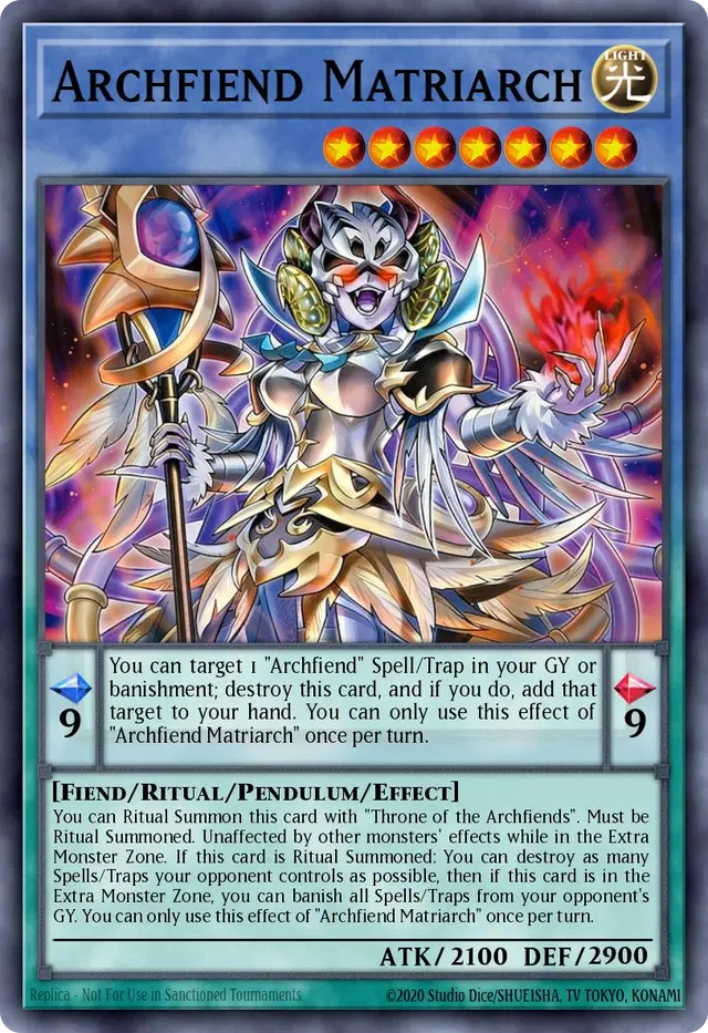 Archfiend Matriarch