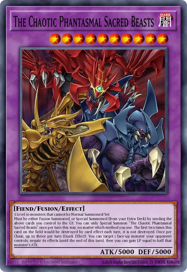 The Chaotic Phantasmal Sacred Beasts
