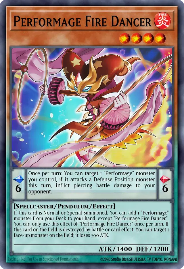 Performage Fire Dancer