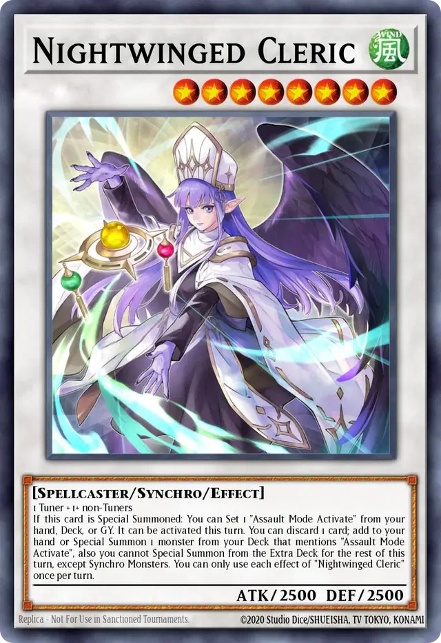 Nightwinged Cleric