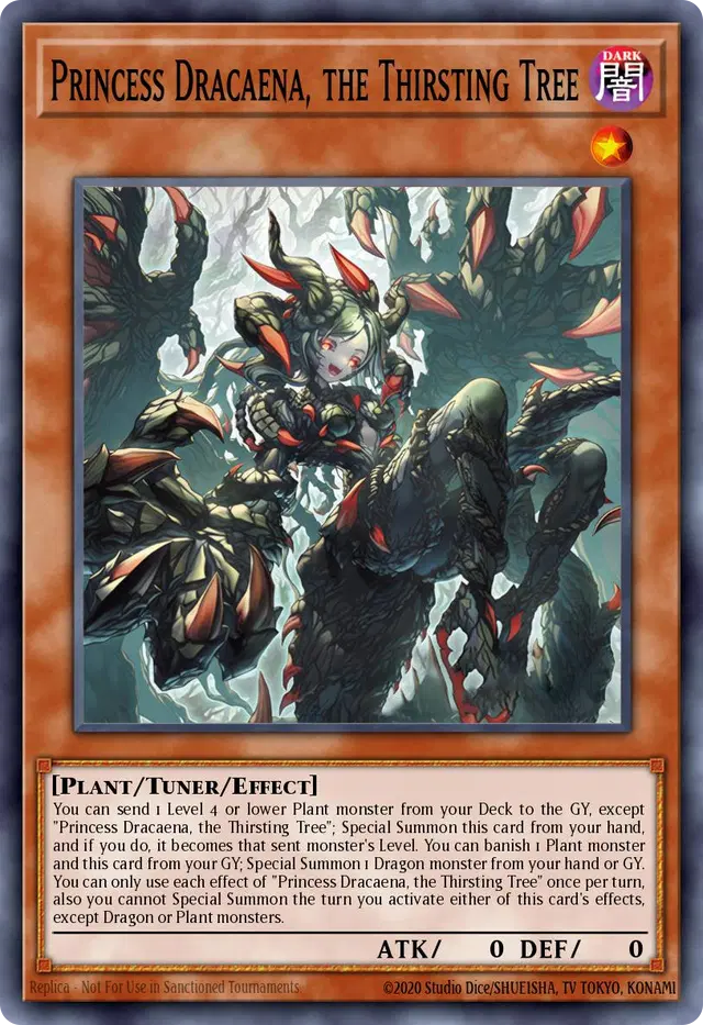 Princess Dracaena, the Thirsting Tree
