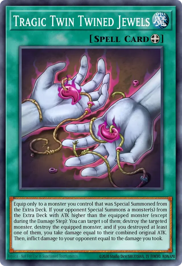 Tragic Twin Twined Jewels