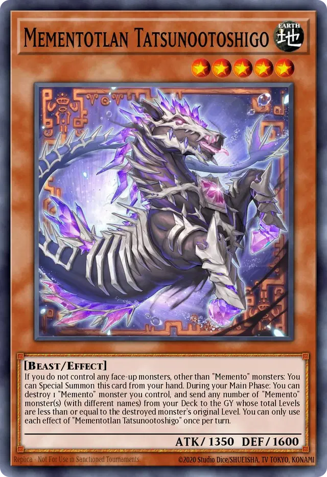 Mementotlan Tatsunootoshigo