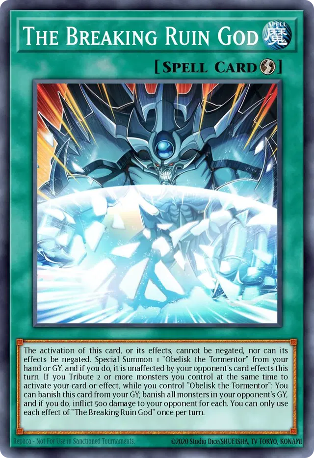 The Breaking Ruin God