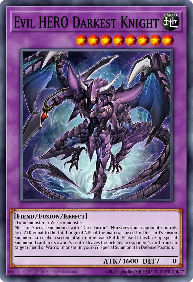Evil HERO Darkest Knight