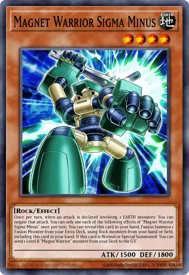 Magnet Warrior Sigma Minus