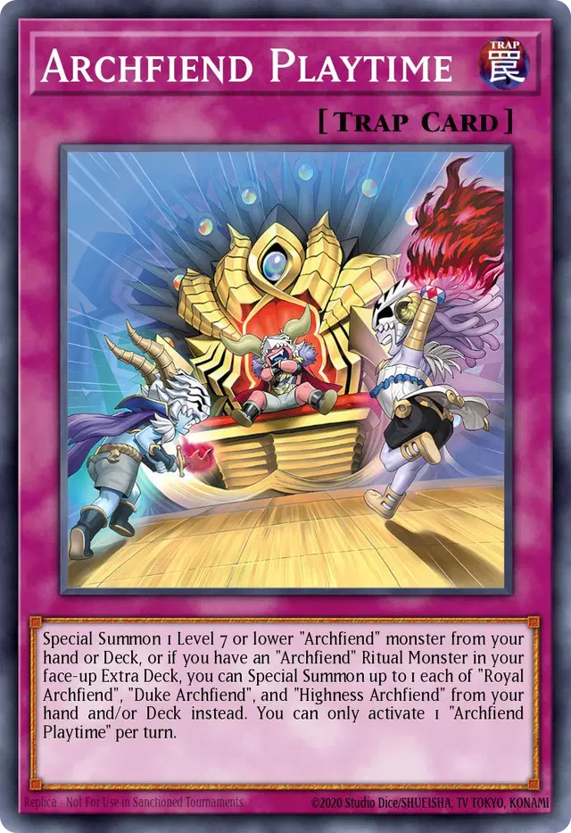 Archfiend Playtime