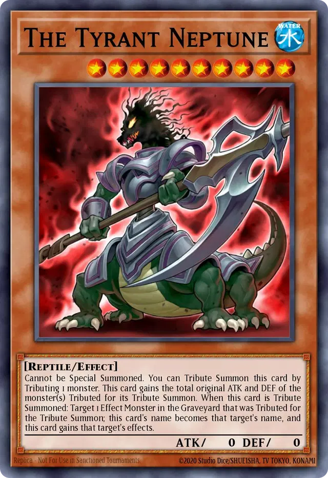 The tyrant NEPTUNE