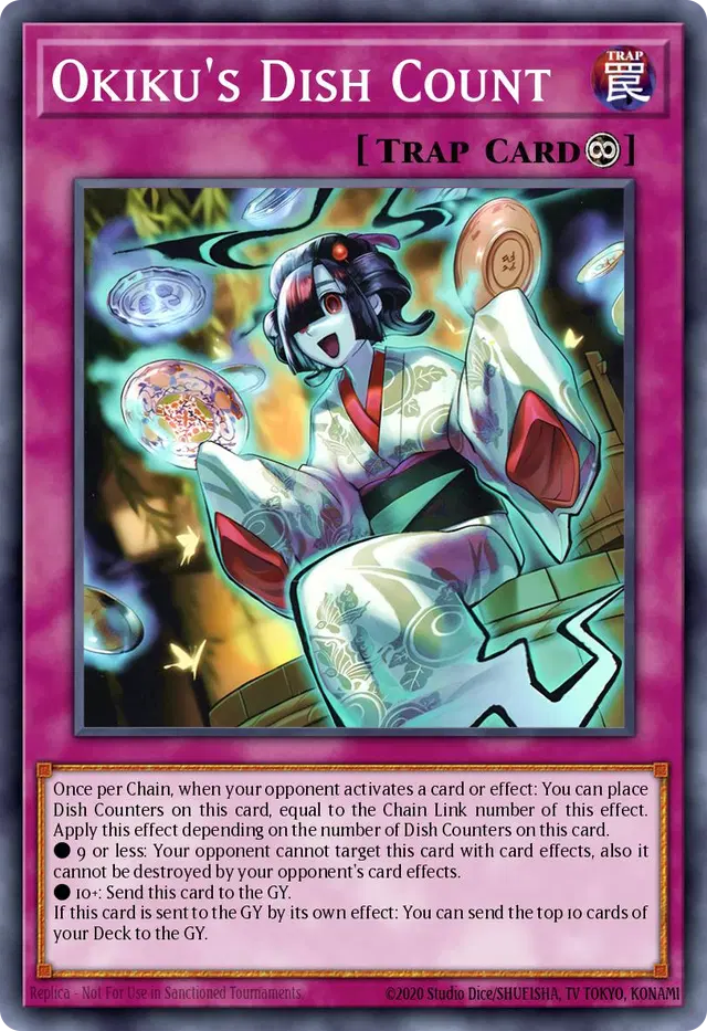 Okiku's Dish Count