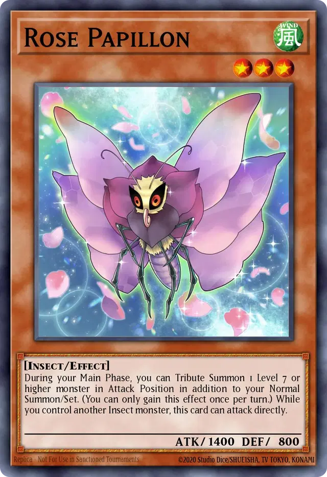 Rose Papillon