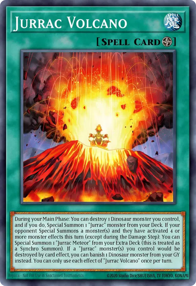 Jurrac Volcano