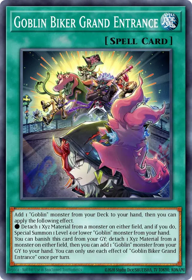 Goblin Biker Grand Entrance