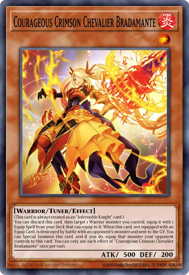 Courageous Crimson Chevalier Bradamante