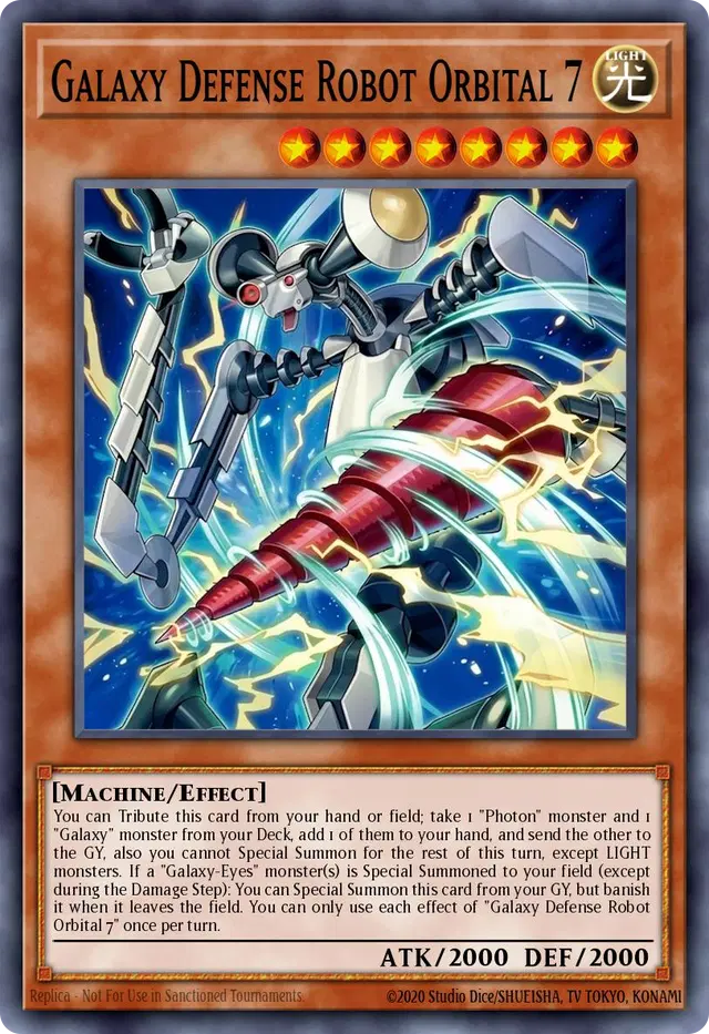 Galaxy Defense Robot Orbital 7